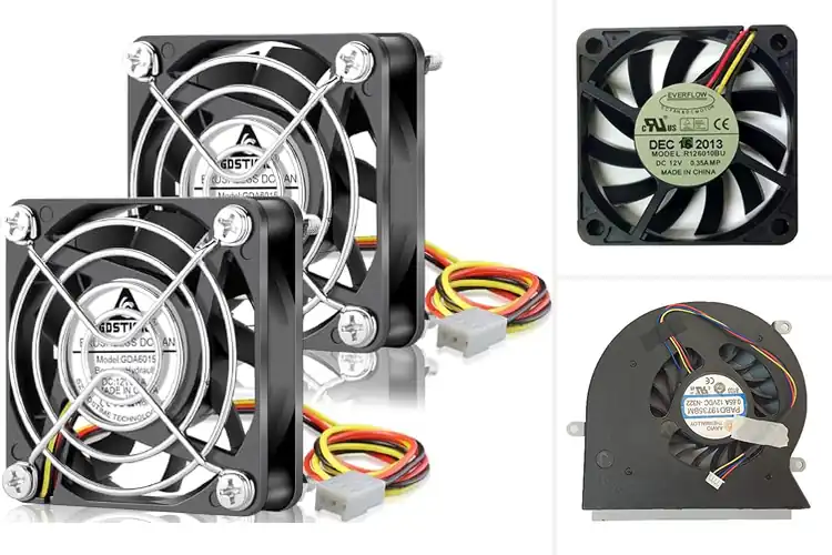 Detailed view of Best 3 Pin 12V Fan For 6Cm Devices