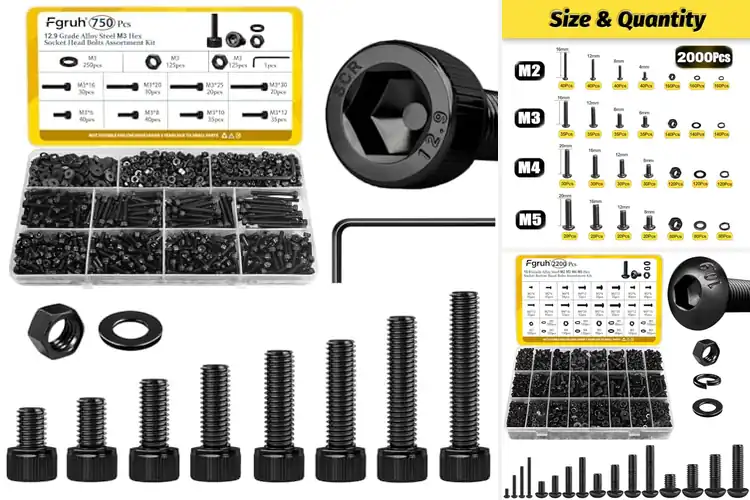 Detailed view of Best 3D Printer Screws: Secure Your Prints with Top Picks