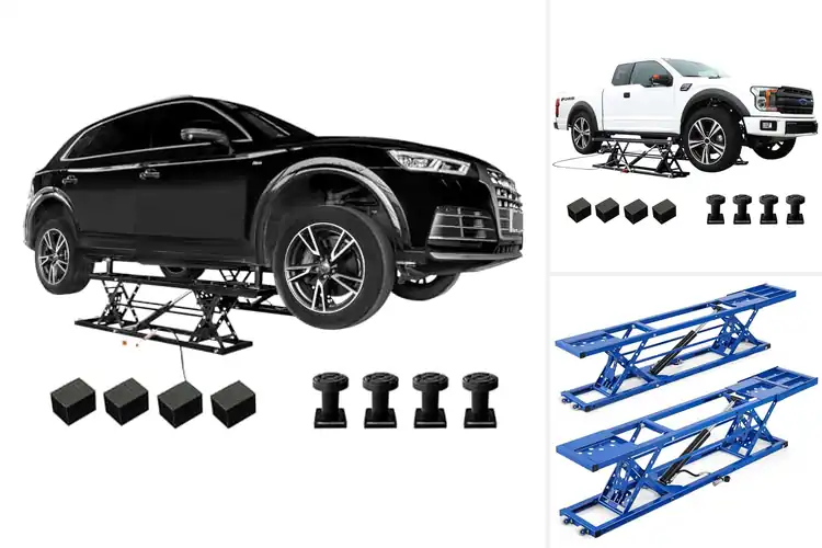 Detailed view of Best Adjustable Car Lifts: Top Picks for Strength & Safety