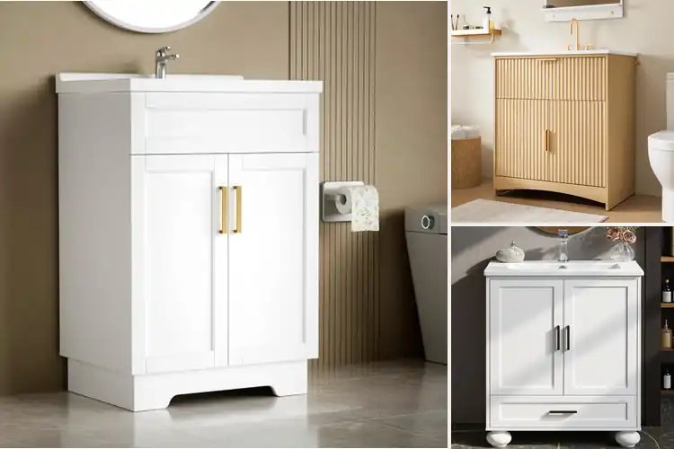 Detailed view of Best Bathroom Vanities With Ceramic Sinks