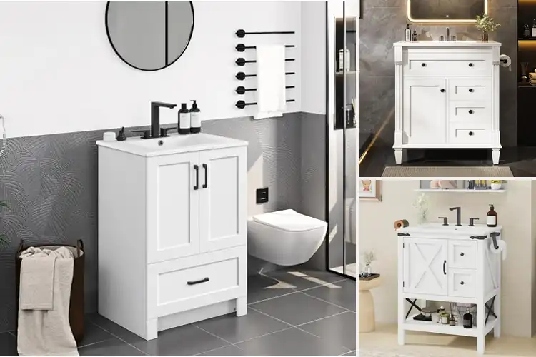 Detailed view of Best Bathroom Vanities with Sinks