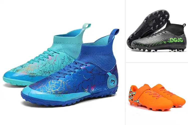 Detailed view of Best Breathable Kids Soccer Shoes