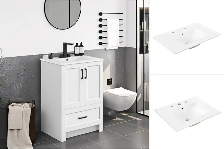 Detailed view of Best Ceramic Basin Vanities