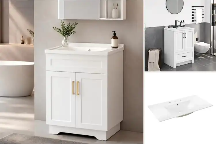 Detailed view of Best Ceramic Sink Vanities