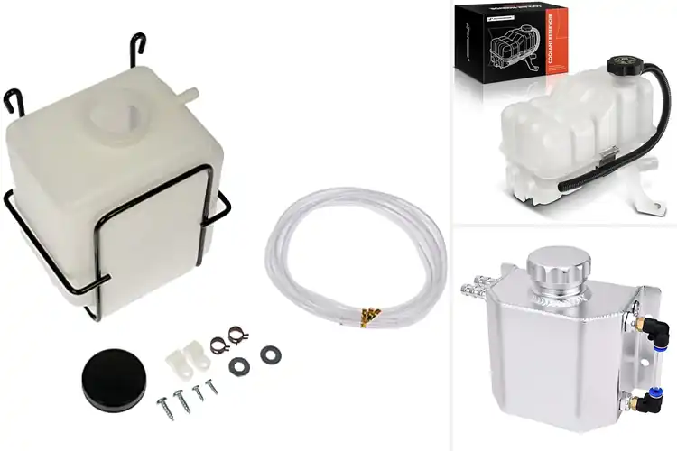 Detailed view of Best Coolant Recovery Tanks