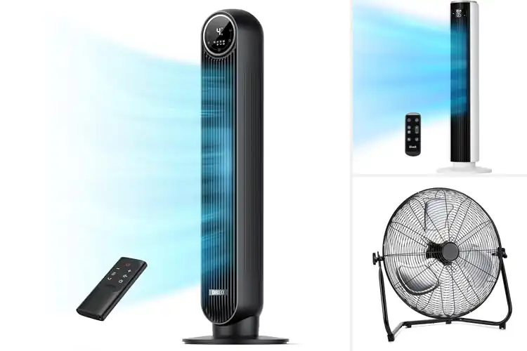 Detailed view of Best Cooling Fans: Top Picks for Quiet & Powerful Comfort