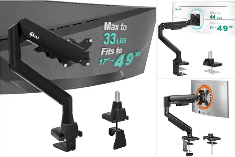 Detailed view of Best Curved Monitor Arms