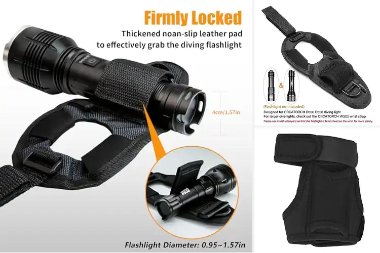 Detailed view of Best Dive Light Holders