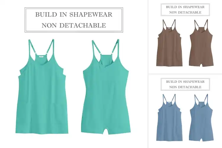 Detailed view of Best Dresses with Built-in Shorts: Stay Cool & Stylish