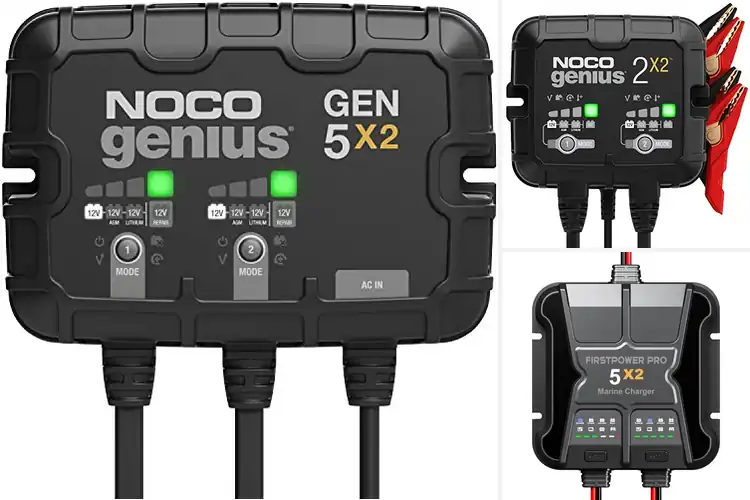 Detailed view of Best Dual Battery Chargers for Reliable Power