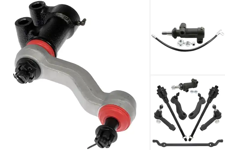 Detailed view of Best Durable Steering Idler Arm And Bracket Assembly