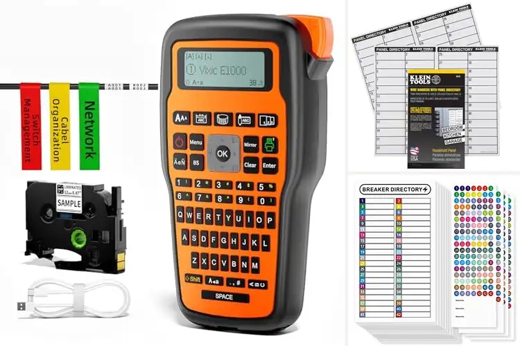 Detailed view of Best Electrical Labeling Tools for Clear, Easy Work