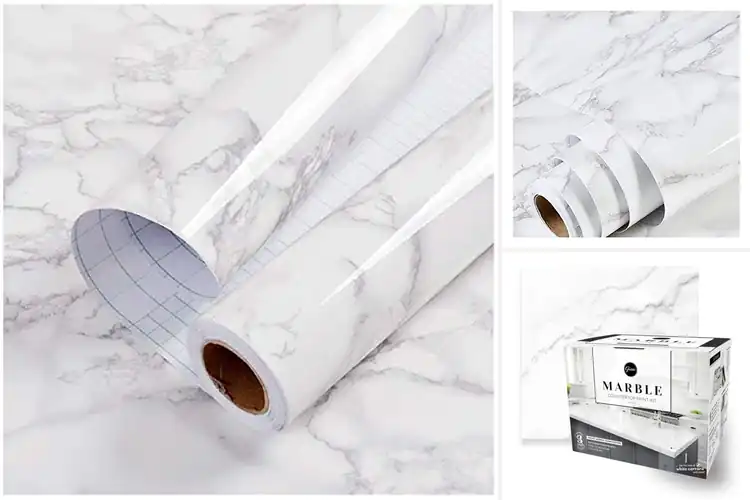 Detailed view of Best Faux Marble Countertops