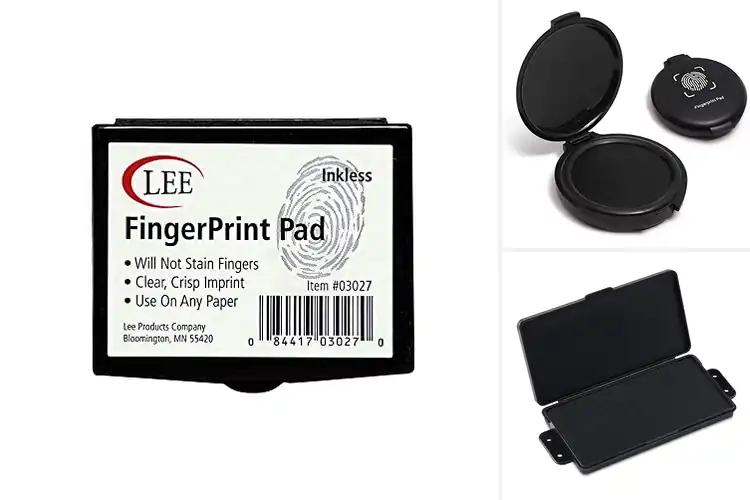 Detailed view of Best Fingerprint Ink Pads