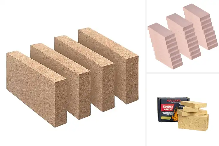 Detailed view of Best Fire Pit Bricks for Stronger Outdoor Heat Control