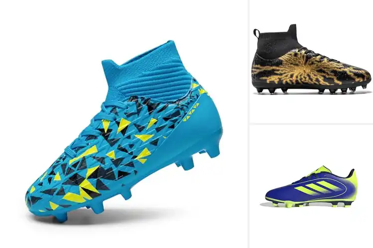 Detailed view of Best Firm Ground Football Cleats for Youth