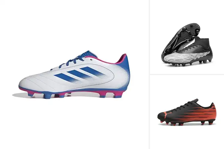 Detailed view of Best Firm Ground Football Shoes
