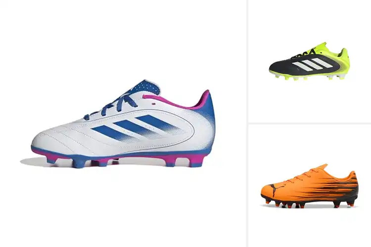 Detailed view of Best Firm Ground Soccer Cleats For Kids