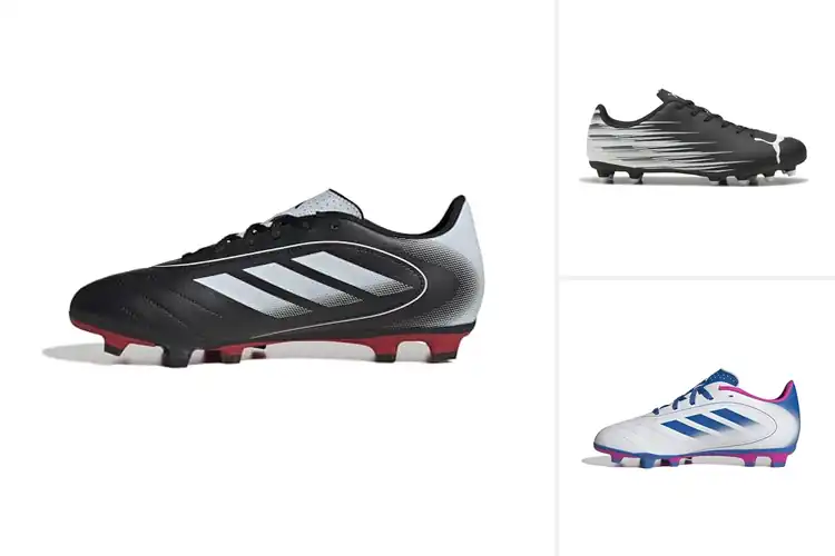 Detailed view of Best Firm Ground Soccer Shoes