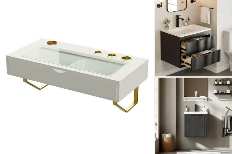 Detailed view of Best Floating Vanity