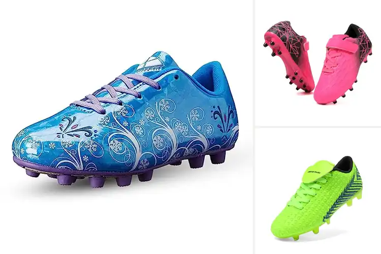 Detailed view of Best Girls Soccer Cleats For Outdoor Play