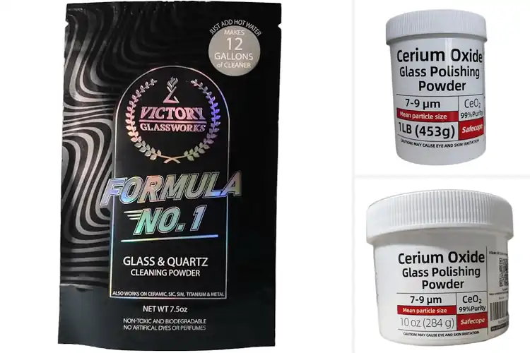 Detailed view of Best Glass Cleaning Powders