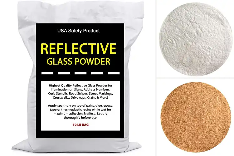 Detailed view of Best Glass Craft Powders