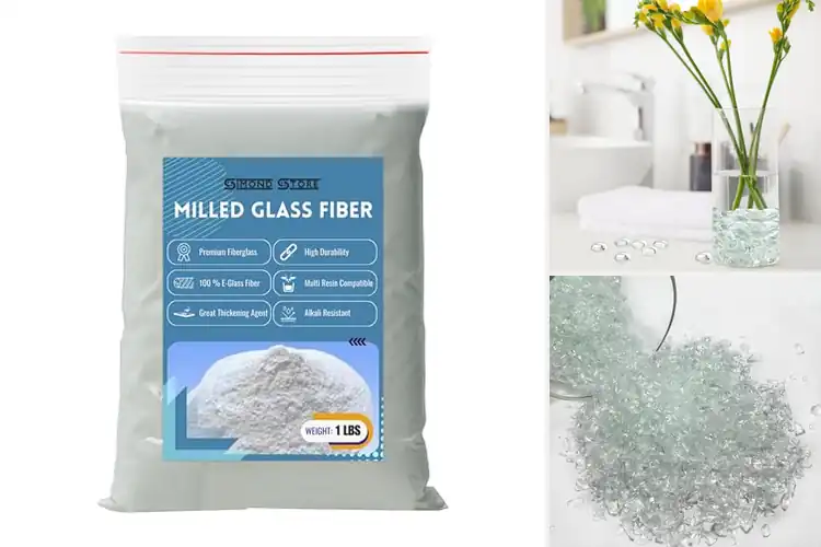 Detailed view of Best Glass Filler Materials