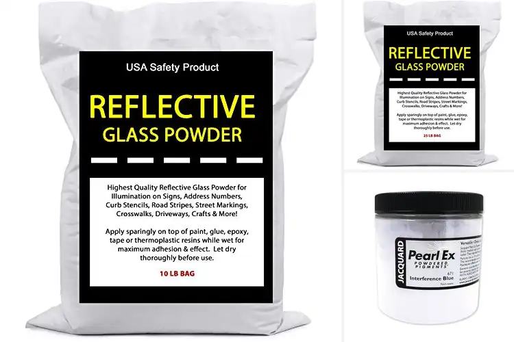 Detailed view of Best Glass Painting Powders