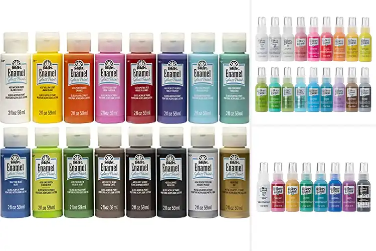 Detailed view of Best Glass Paints for Stunning Creative Results