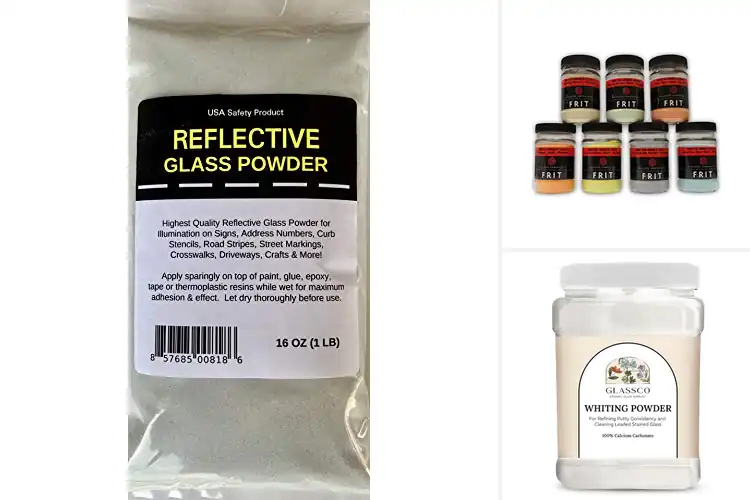 Detailed view of Best Glass Powders