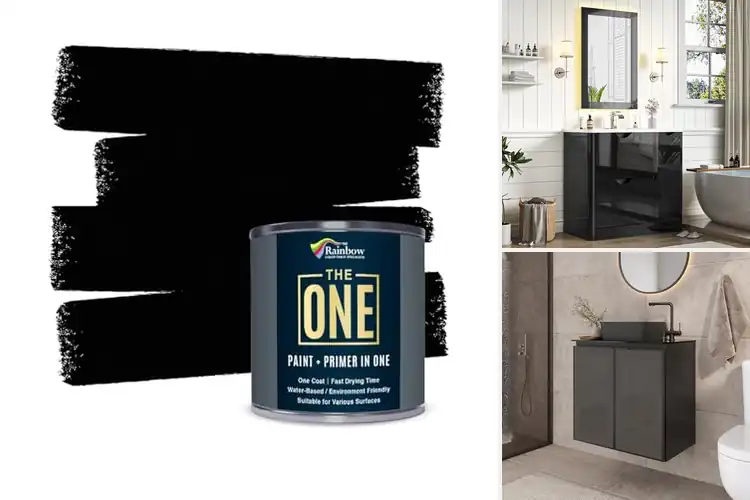 Detailed view of Best Gloss Black Vanity Finish
