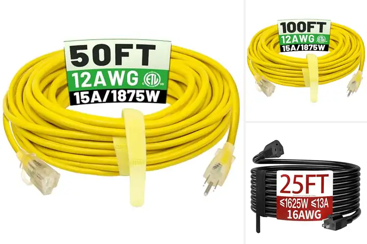 Detailed view of Best Heavy Duty Extension Cords