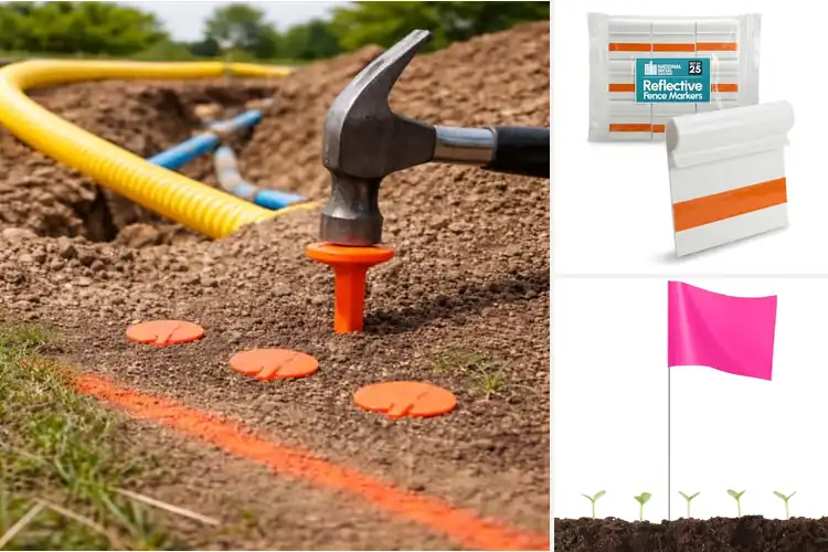 Detailed view of Best High Visibility Wire Markers