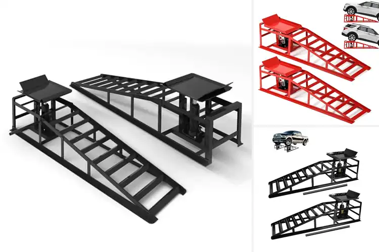 Detailed view of Best Hydraulic Car Ramps