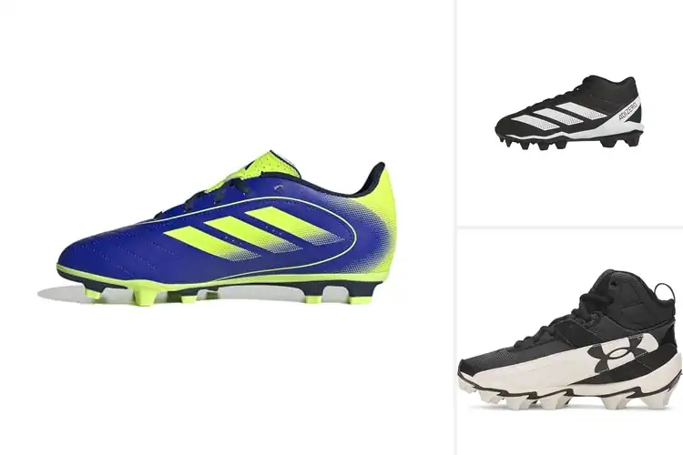 Detailed view of Best Kids Football Shoes