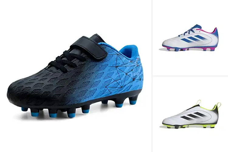 Detailed view of Best Kids Outdoor Soccer Cleats