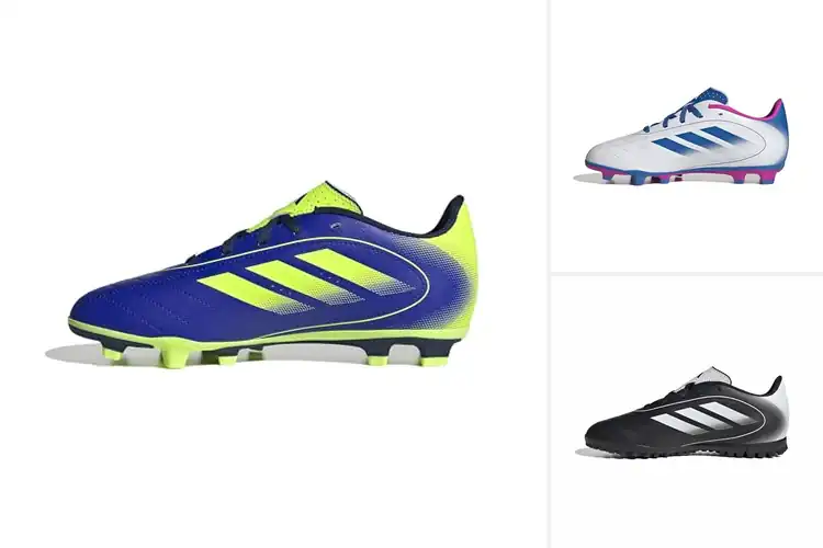 Detailed view of Best Kids Soccer Footwear