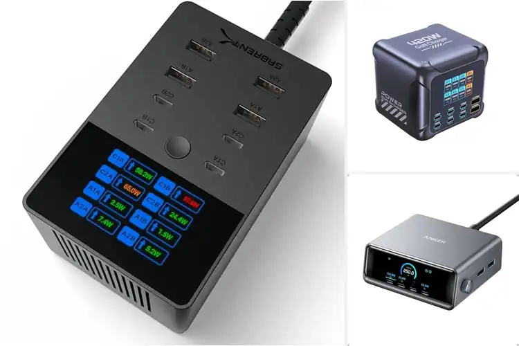 Detailed view of Best LCD Display Chargers for Smart, Fast Power