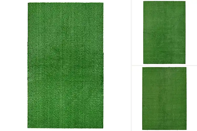 Detailed view of Best Low Maintenance Grass Rugs