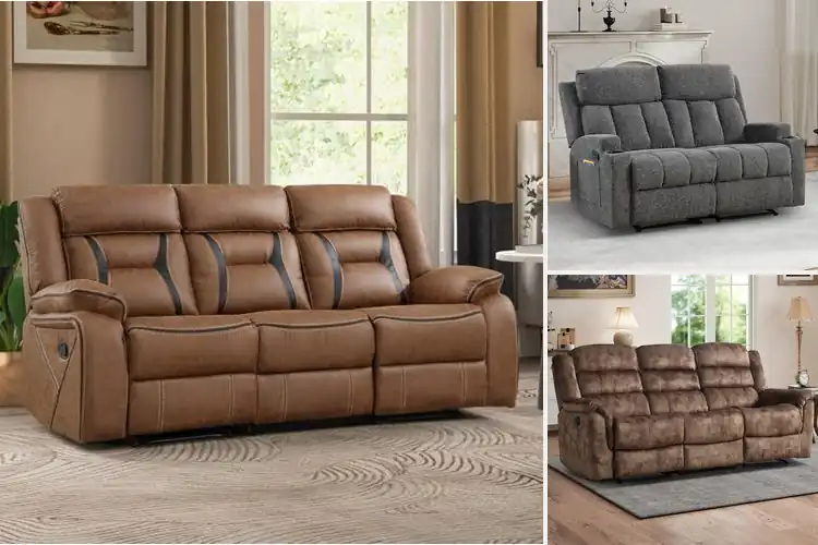 Detailed view of Best Manual Reclining Sofas for Ultimate Comfort and Style