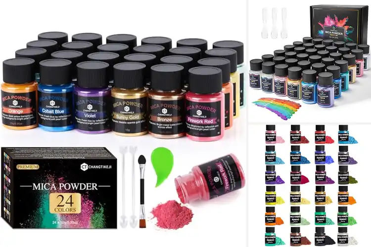 Detailed view of Best Mica Powders