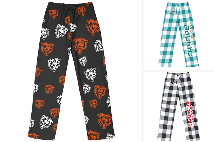 Detailed view of Best Multicolor Team Logo Lounge Pants