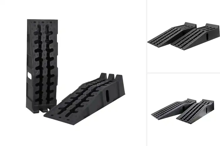 Detailed view of Best Non-Slip Car Ramps