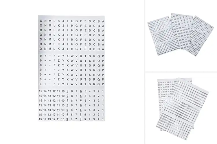 Detailed view of Best Pocket Wire Markers