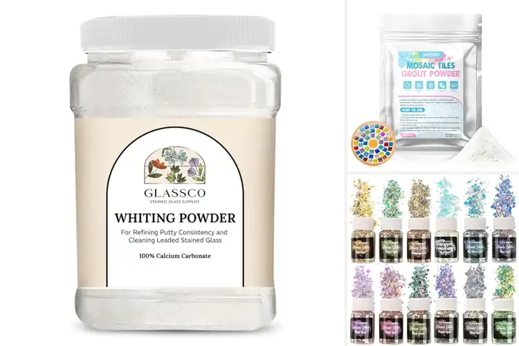 Detailed view of Best Powder For Glass Craft Projects