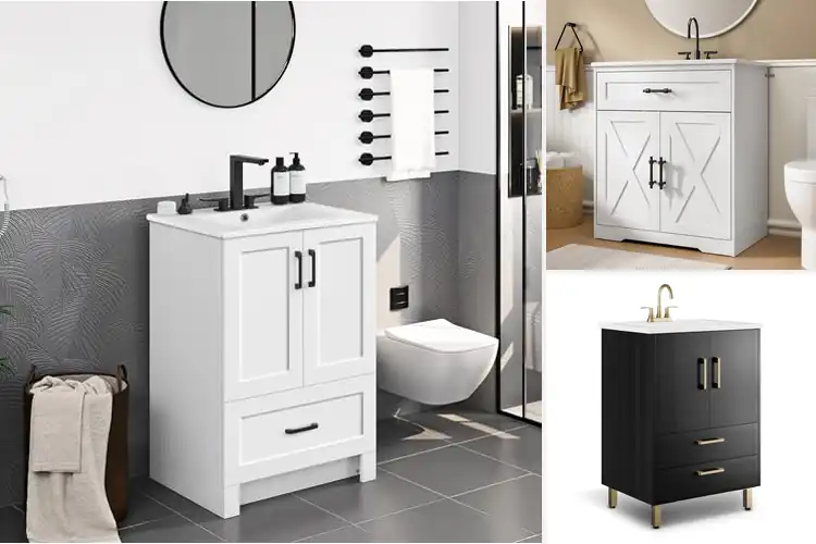 Detailed view of Best Pre Assembled Vanity
