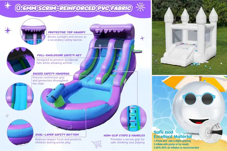 Detailed view of Best PVC Inflatables: Outdoor Fun Awaits