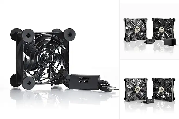 Detailed view of Best Quiet Cooling Fans For DVRs And NAS