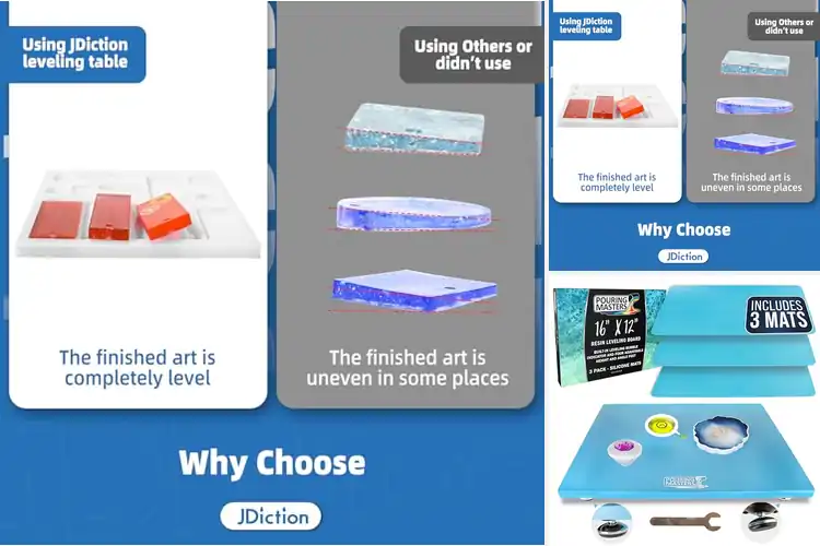 Detailed view of Best Resin Leveling Tables for Smooth, Stable Projects